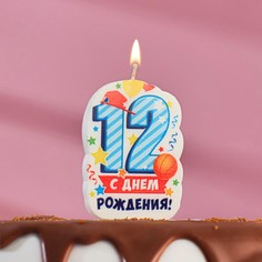 Свеча для торта цифра Страна Карнавалия