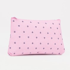 Косметичка на молнии, цвет розовый No Brand
