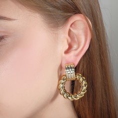 Серьги пластик Queen Fair