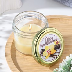 Свеча в банке ароматическая No Brand