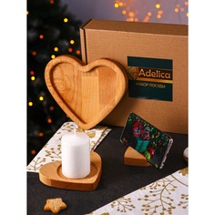 Подарочный набор деревянной посуды adelica