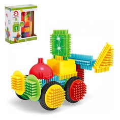 Конструктор игольчатый bristles, 35 деталей, 1 световой элемент No Brand