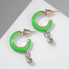 Серьги эмаль Queen Fair