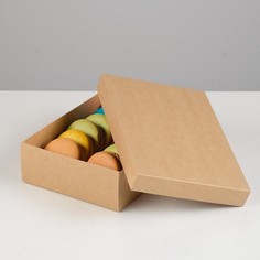 Коробка складная, крафт, 21 х 15 х 5 см Upak Land
