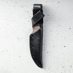 Чехол для ножа, под лезвие 13 см, на липучке, кожа No Brand
