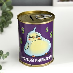 Копилка-банка металл No Brand