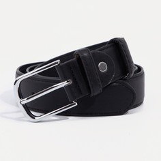 Ремень, ширина 3,2 см, винт, цвет черный No Brand