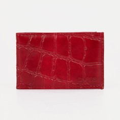 Визитница, 18 карт, цвет красный No Brand