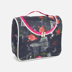 Косметичка на молнии, цвет черный No Brand