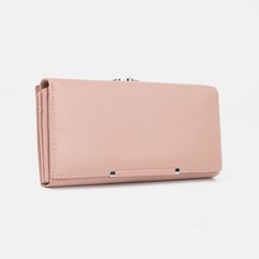 Кошелек на магнитах, цвет розовый No Brand