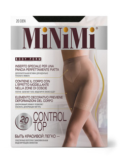 Колготки mini control top 20/140 (утяжка- шорты) caramello Minimi