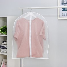 Чехол для одежды, 80×60 см, peva, цвет белый No Brand