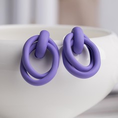 Серьги металл Queen Fair