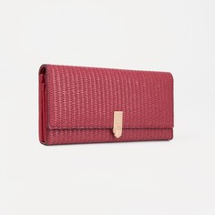 Кошелек на магните, цвет бордовый No Brand