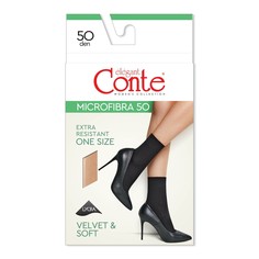 Носки женские microfibra 50 bronz Conte