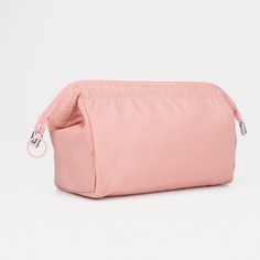 Косметичка на молнии, цвет розовый No Brand