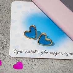 Серьги эмаль Queen Fair