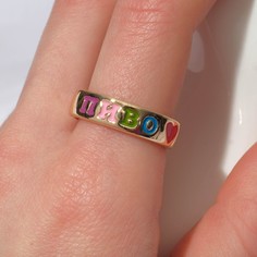 Кольцо с надписью Queen Fair