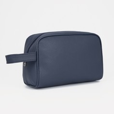 Косметичка на молнии, цвет синий No Brand