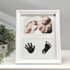 Фоторамка 10х15 см с штемп.подушкой No Brand