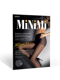 Колготки mini milana 70 (шортики) nero Minimi