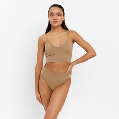 Комплект женский (топ, трусы) 118 цвет песочный, р-р 42-44 Collorista