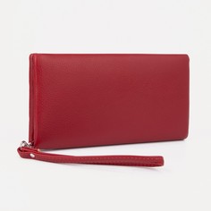Кошелек на магнитах, цвет красный No Brand