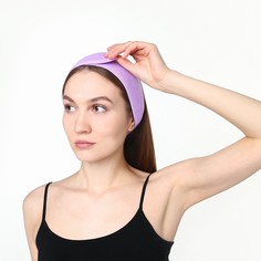 Головная повязка lovelife, цв. фиолетовый, 8,5*60 см