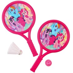 Набор игровой, ракетки, воланчик и мячик, my little pony Hasbro