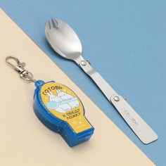 Складная ложка-брелок No Brand