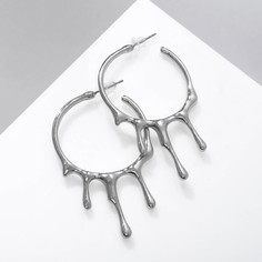 Серьги металл Queen Fair