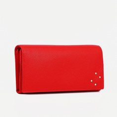 Кошелек на магнитах, цвет красный No Brand