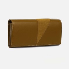 Кошелек на магнитах, цвет оливковый No Brand