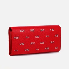 Кошелек на магнитах, цвет красный No Brand