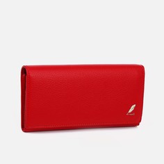 Кошелек на магнитах, цвет красный No Brand