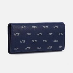 Кошелек на магнитах, цвет синий No Brand
