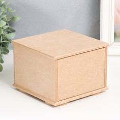 Комод для декора (1 ящик) 14,5х14,5х11 см No Brand