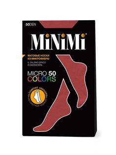 Mini micro colors 50 носки rosso chili Minimi