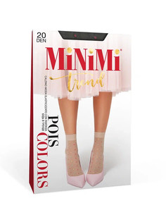 Mini pois colors 20 носки nero Minimi