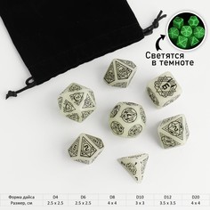 Набор кубиков для d&amp;d (dungeons and dragons, днд), серия: d&amp;d, No Brand