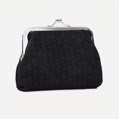 Кошелек на фермуаре, цвет черный No Brand