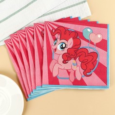 Салфетки бумажные my little pony, 33х33 см, 20 шт., 3-х слойные Hasbro