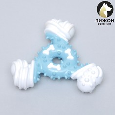 Игрушка двухслойная (твердый и мягкий пластик) Пижон