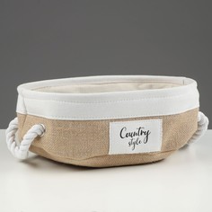Корзина стеллажная с ручками No Brand