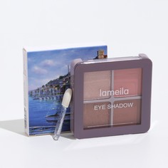 Палетка теней для век, 4 цвета No Brand