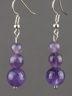 Серьги Бусики Колечки