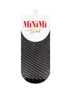 Mini rete diagonale носки nero Minimi