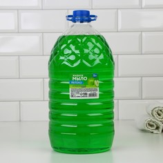 Мыло жидкое, с ароматом яблока, 5 л No Brand