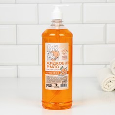 Жидкое мыло для всей семьи, 1 л, аромат груша No Brand