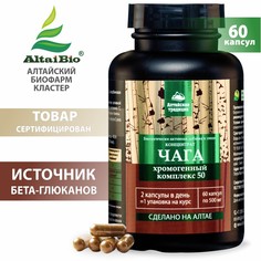 Чага концентрат для комплексного оздоровления организма, 60 капсул Простые решения